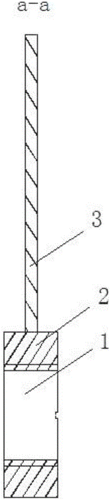 Hydro-generator set air gap measuring method and measuring device