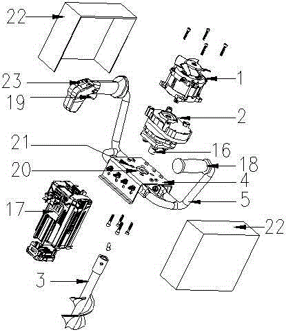 Direct-current ground auger