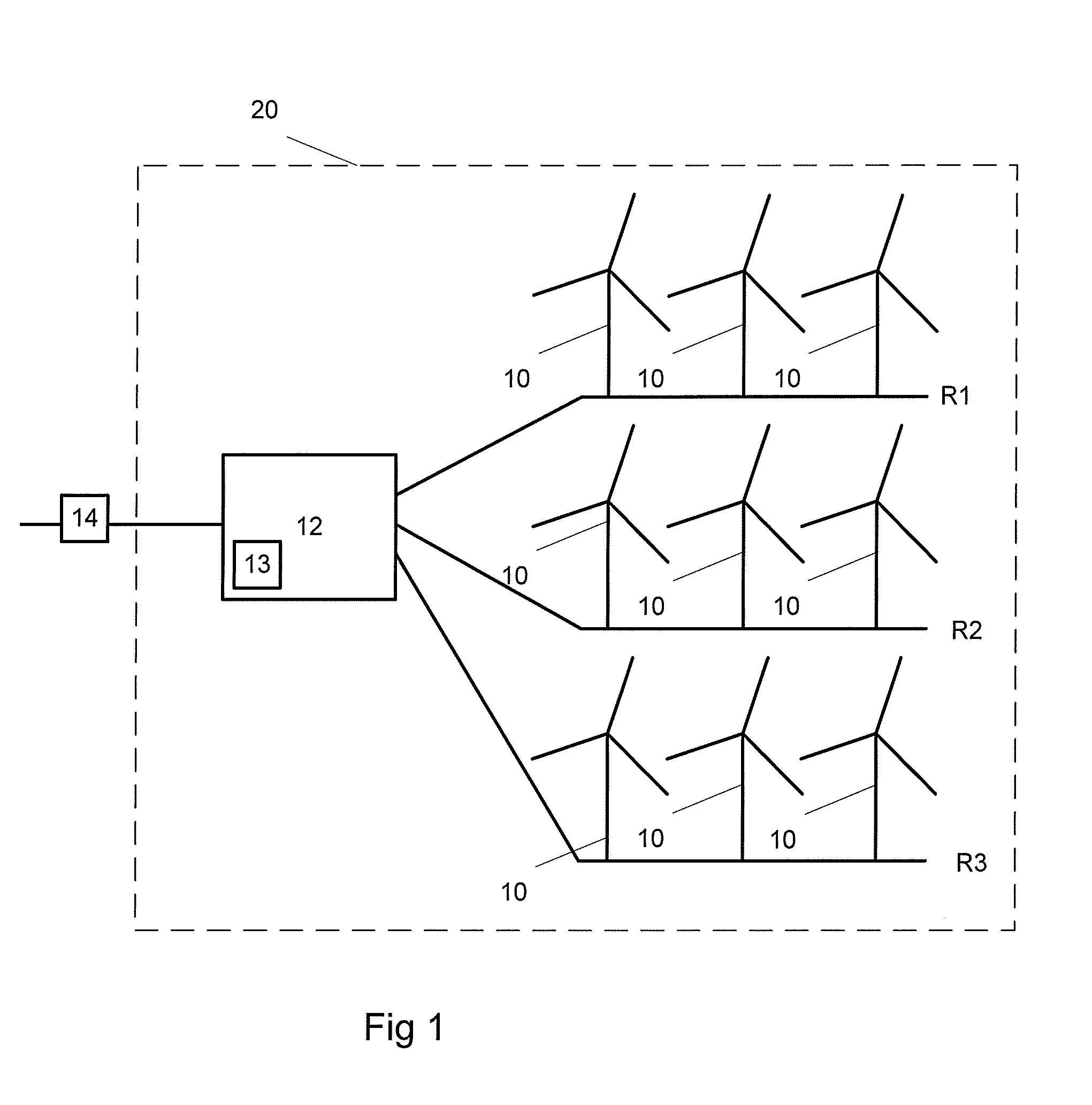 Method of calculating an electrical output of a wind power plant