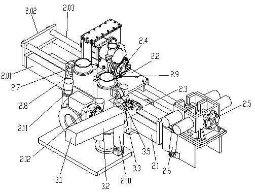 Drill carriage device for intelligently and automatically feeding drill rods for coal mine