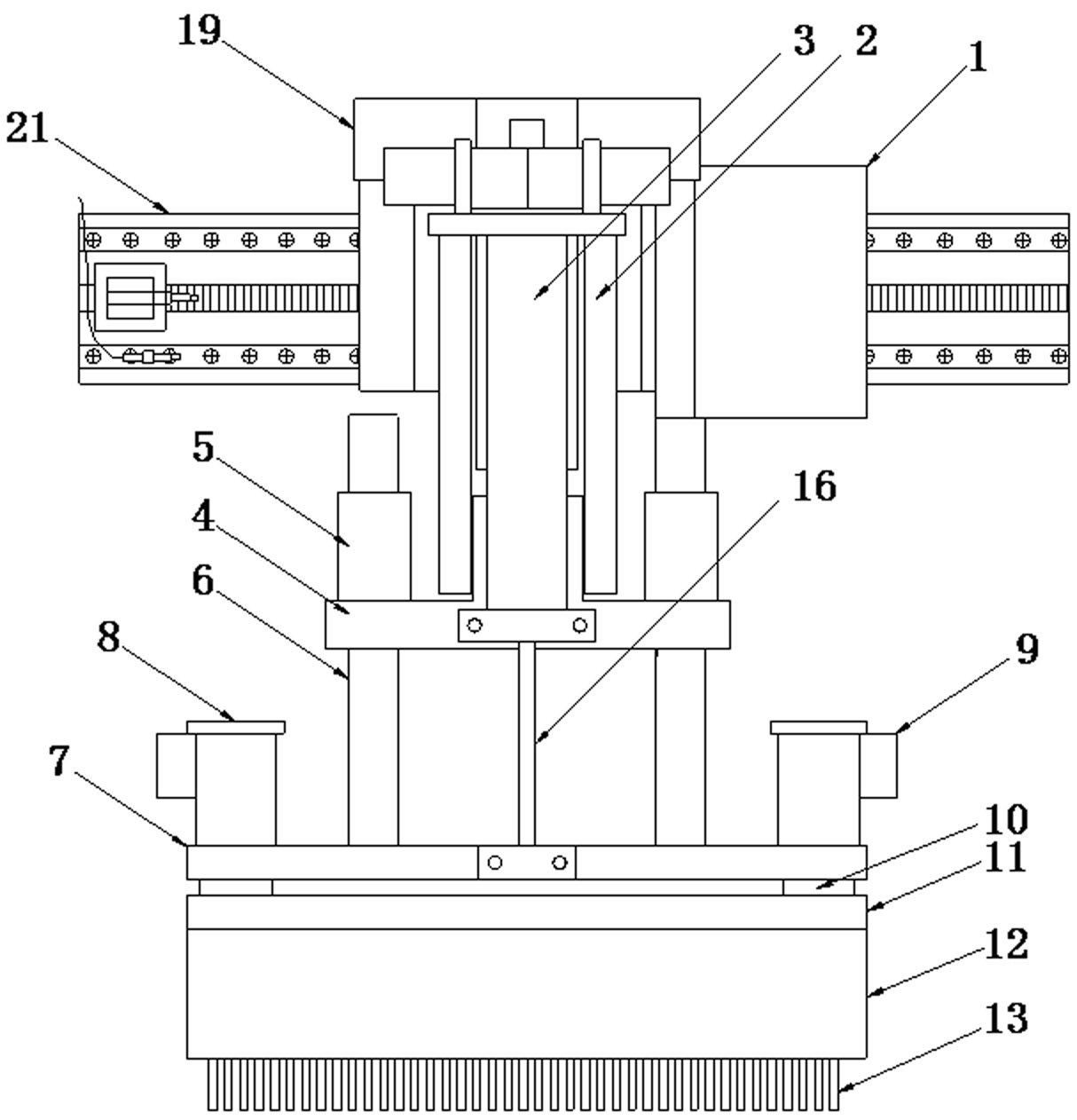 Manipulator device for producing rhinestones