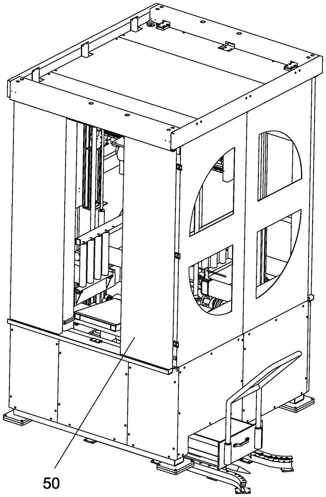 Full-automatic tire deburring machine