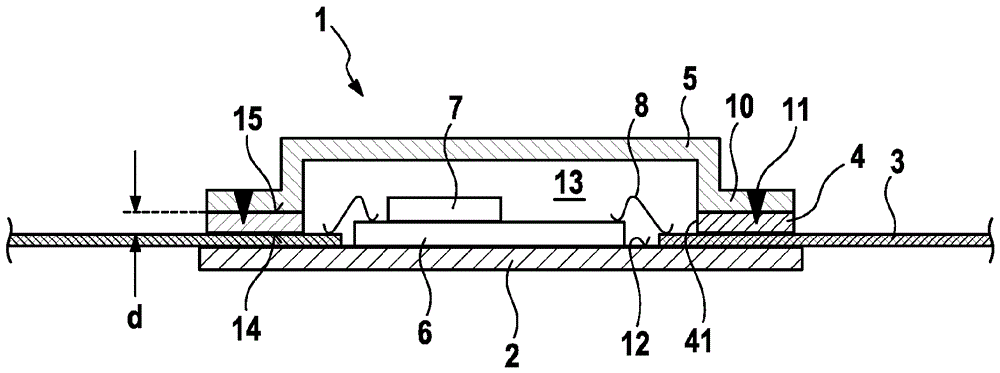 Electronic control module and method for producing the same