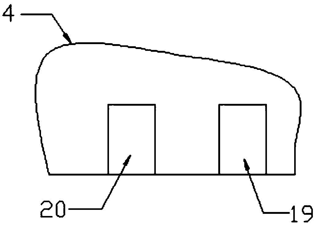 Four-wheeled electric car