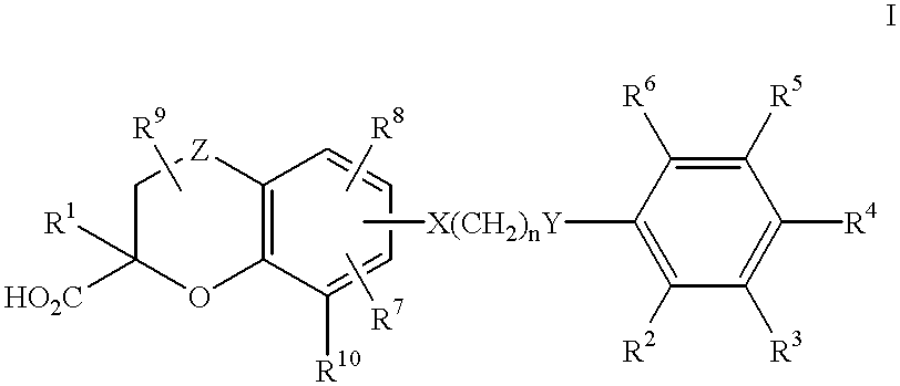 Benzopyrancarboxylic acid derivatives for the treatment of diabetes and lipid disorders