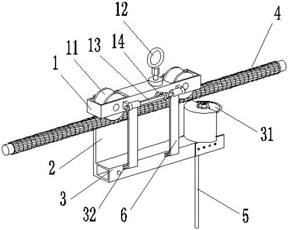 A single-wire foreign body intelligent obstacle removal tackle