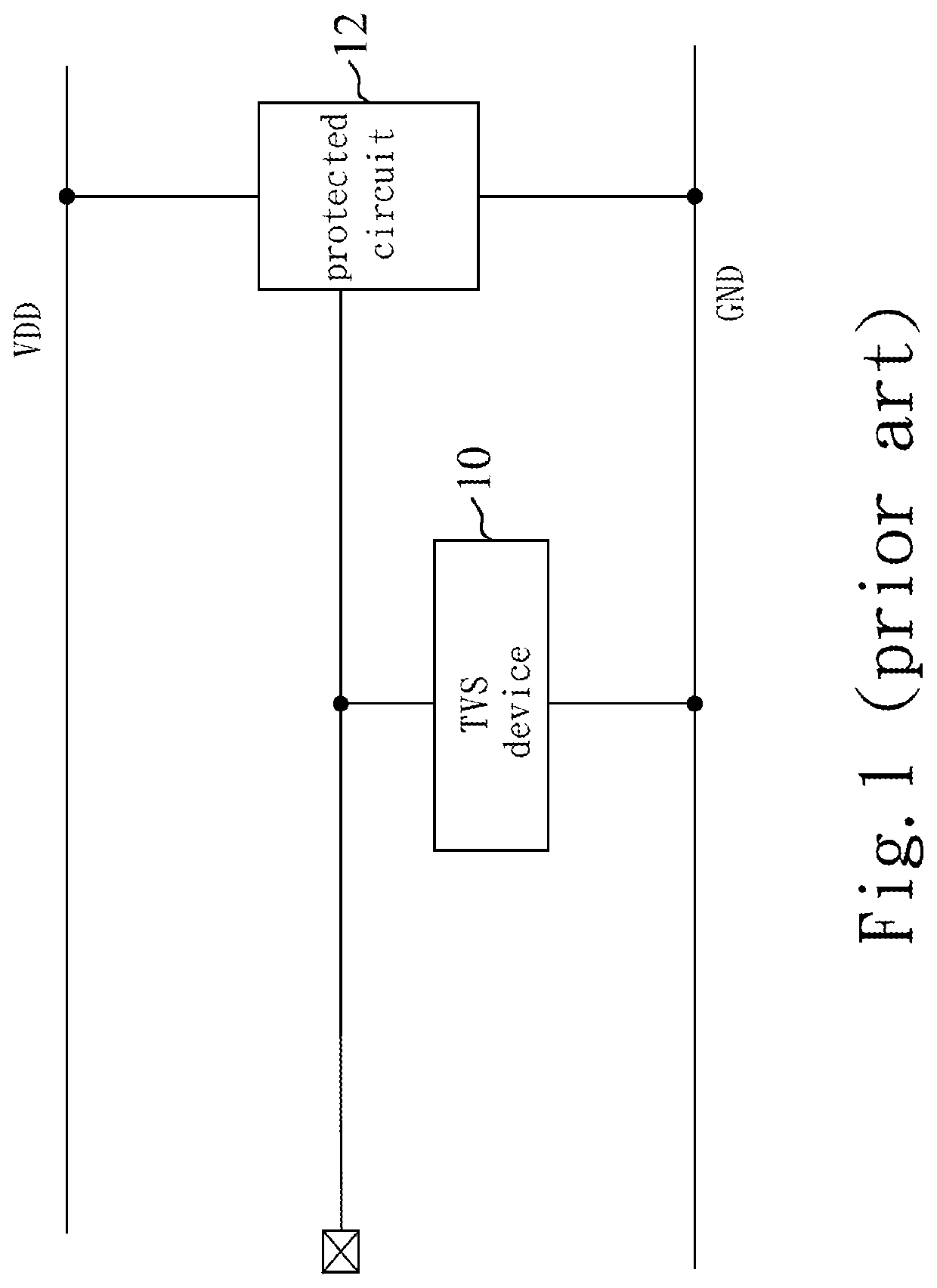 Vertical transient voltage suppression device