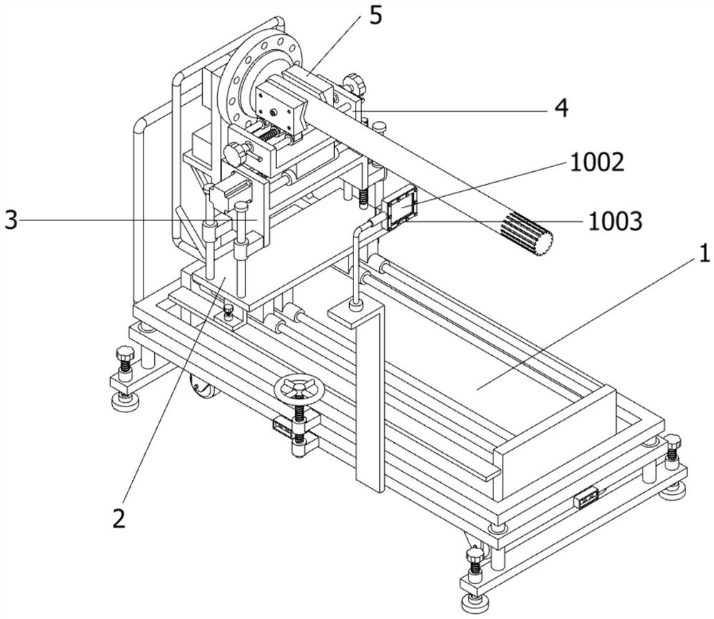 Automatic alignment type auxiliary mounting frame for mounting vehicle roller shaft