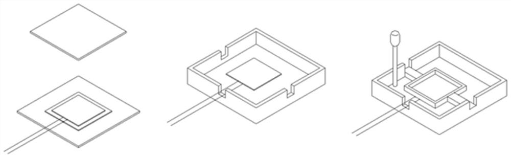 A self-encapsulation method for a sheet-like flexible piezoresistive sensor