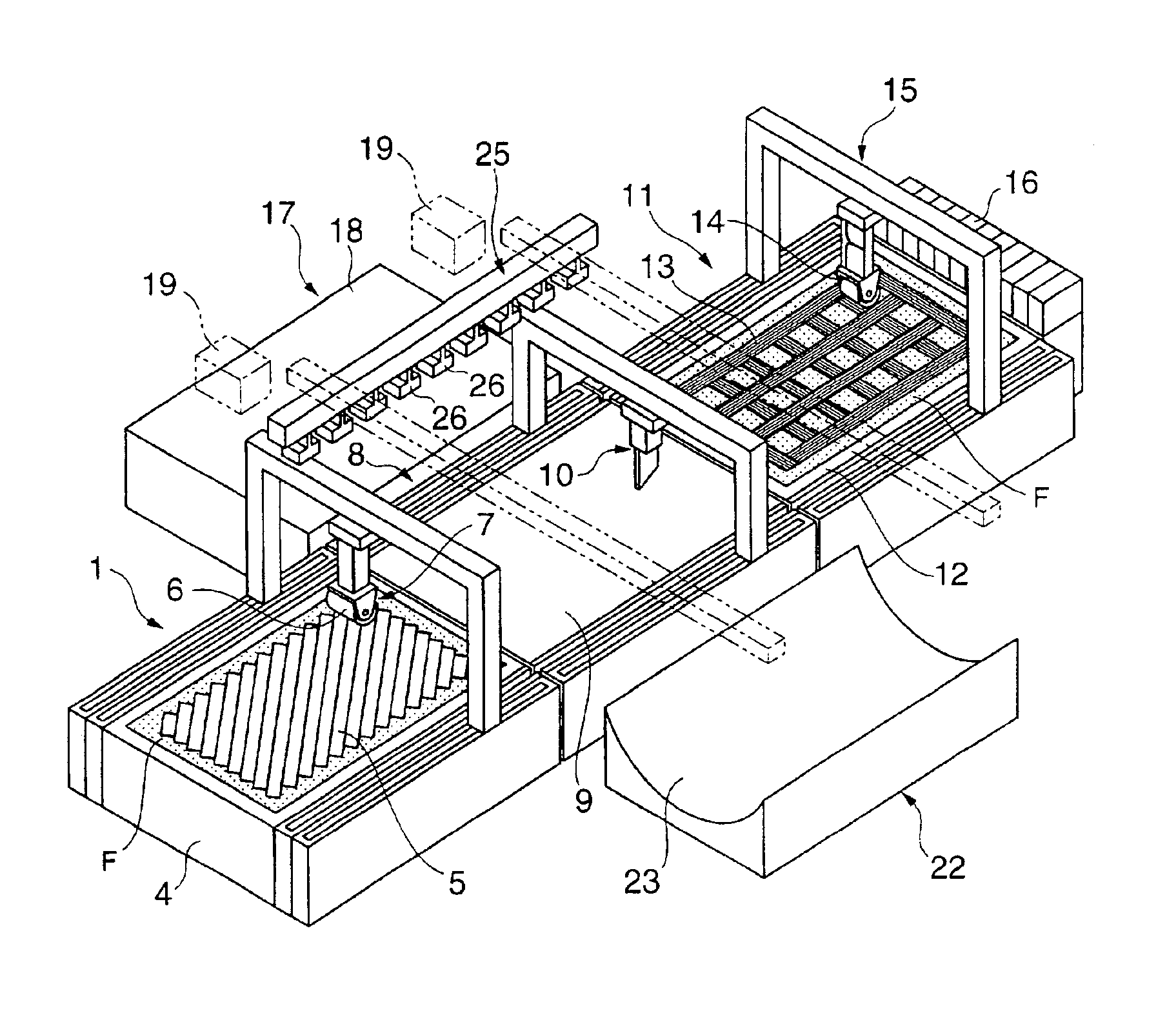 Automatic prepreg laminating method and apparatus for carrying out the same