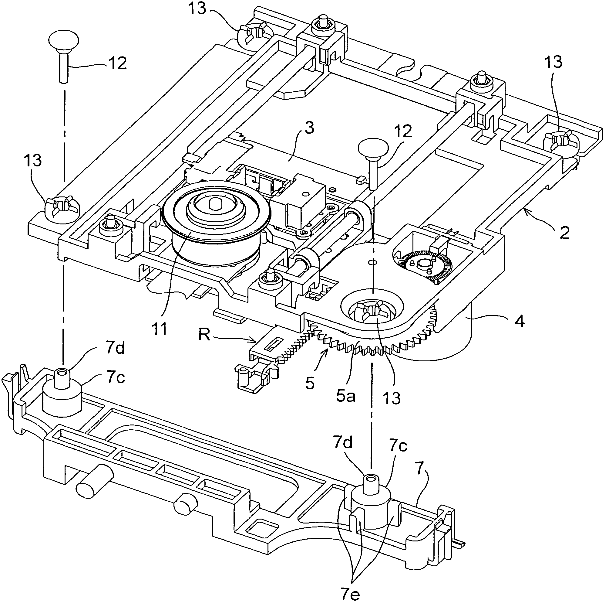 Optical disk drive