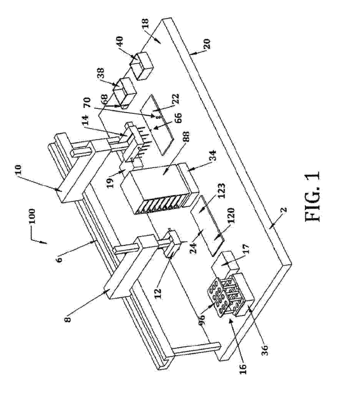 Automated system for cultivating transgenic c. elegans