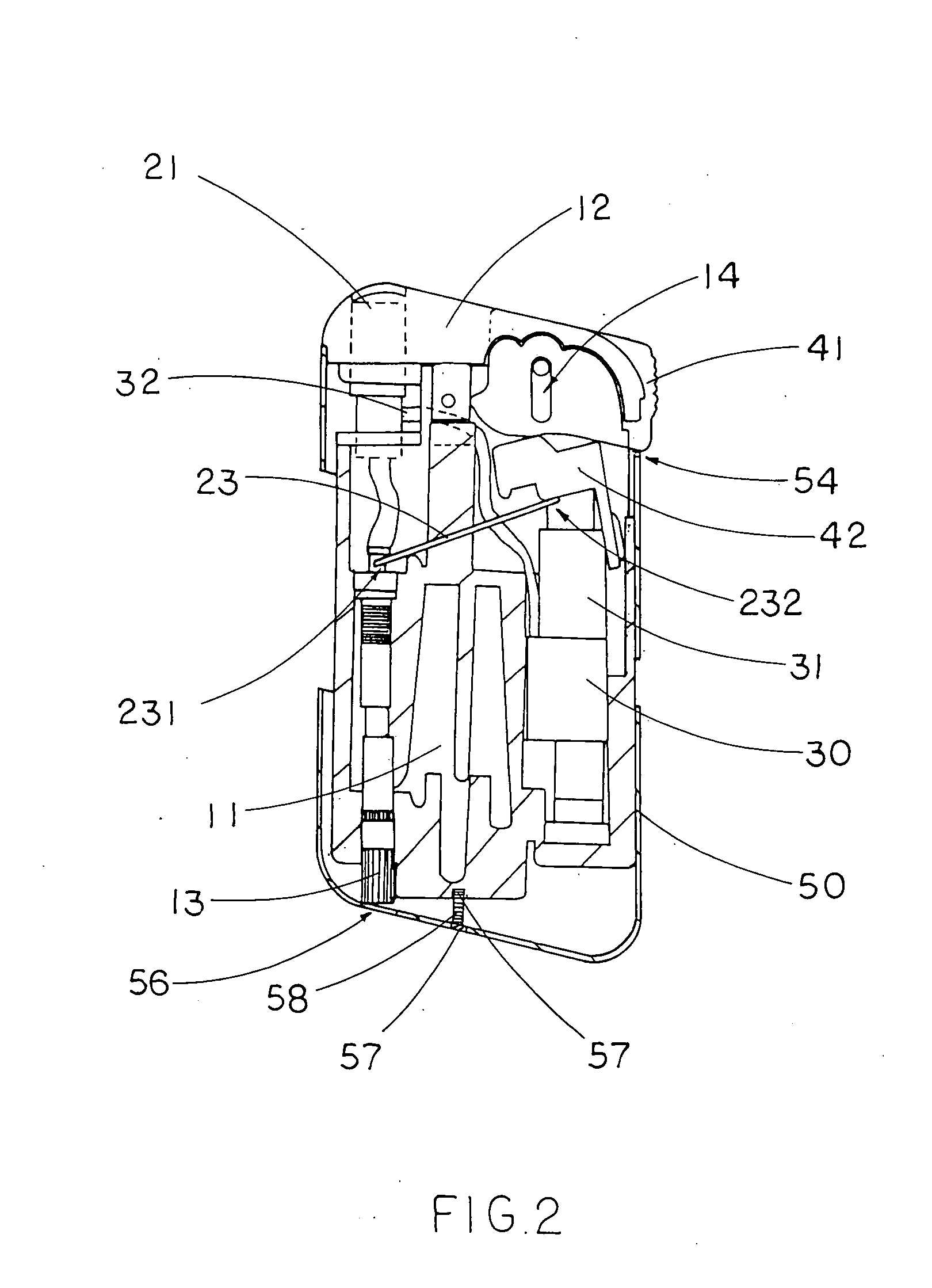 Numeral lighter