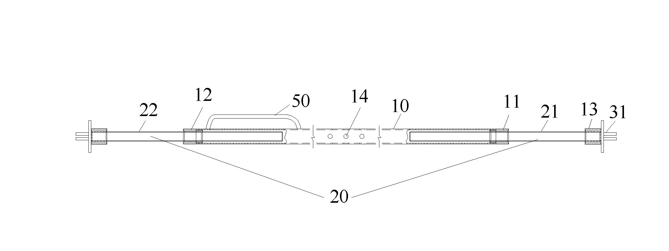 Support rod component