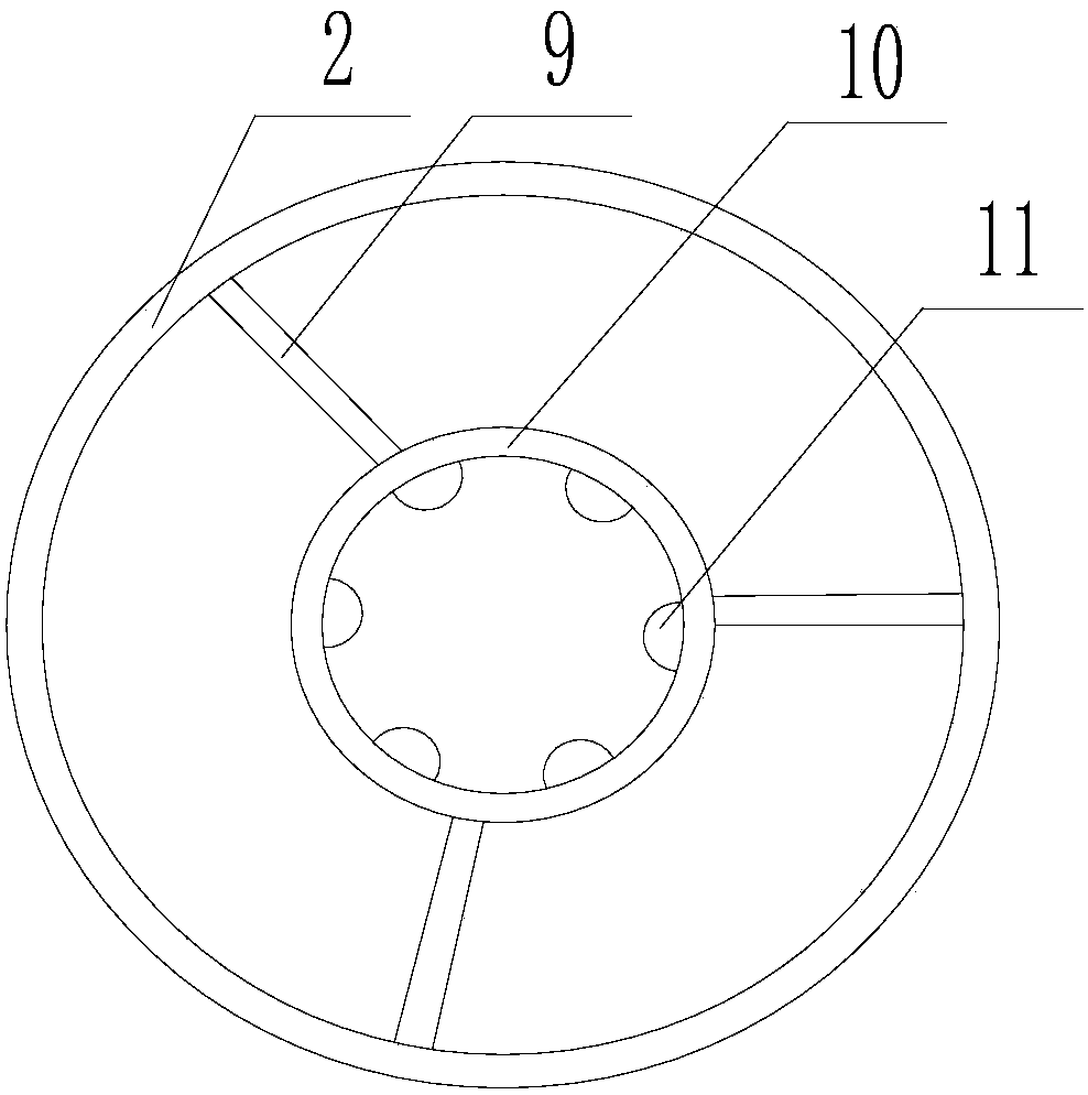 Carrying frame facilitating taking and placing of thread balls