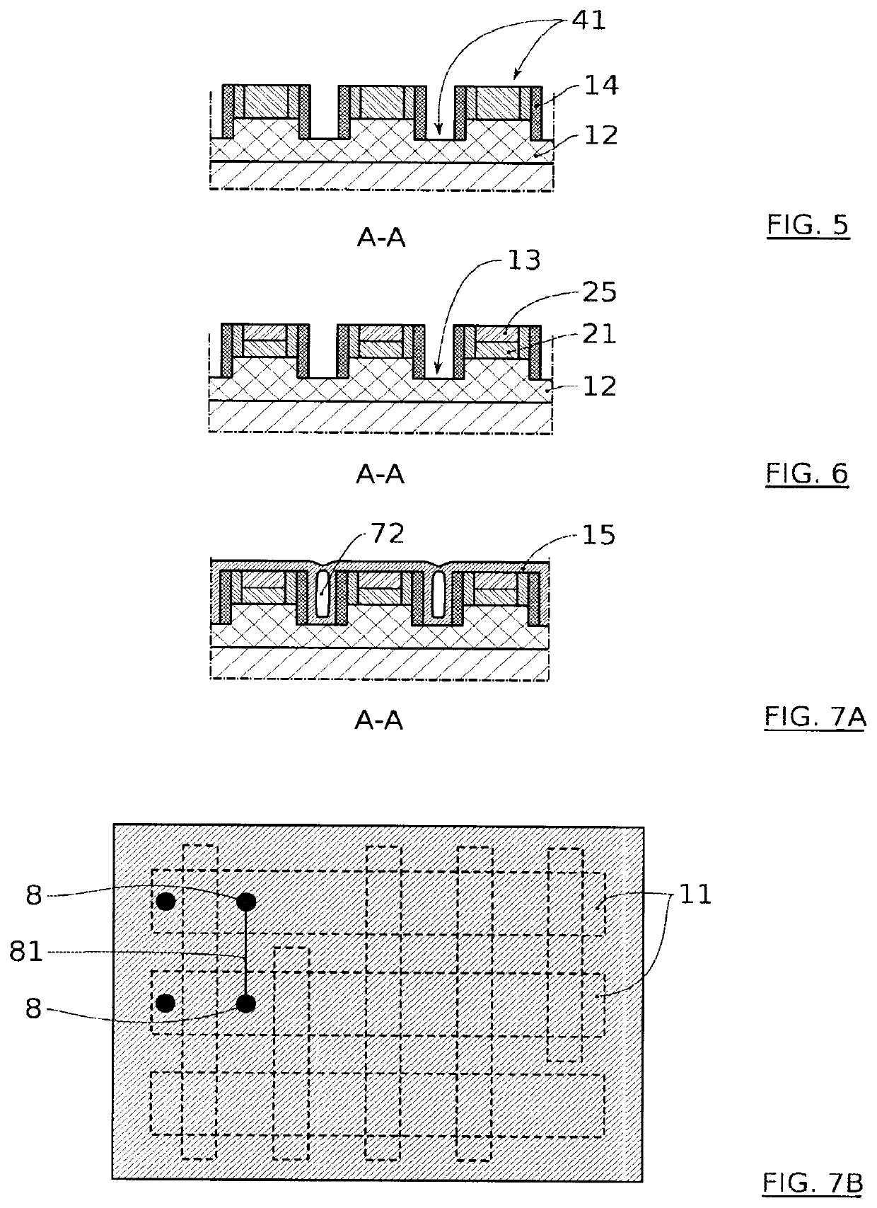 Process for manufacturing micro-electronic components