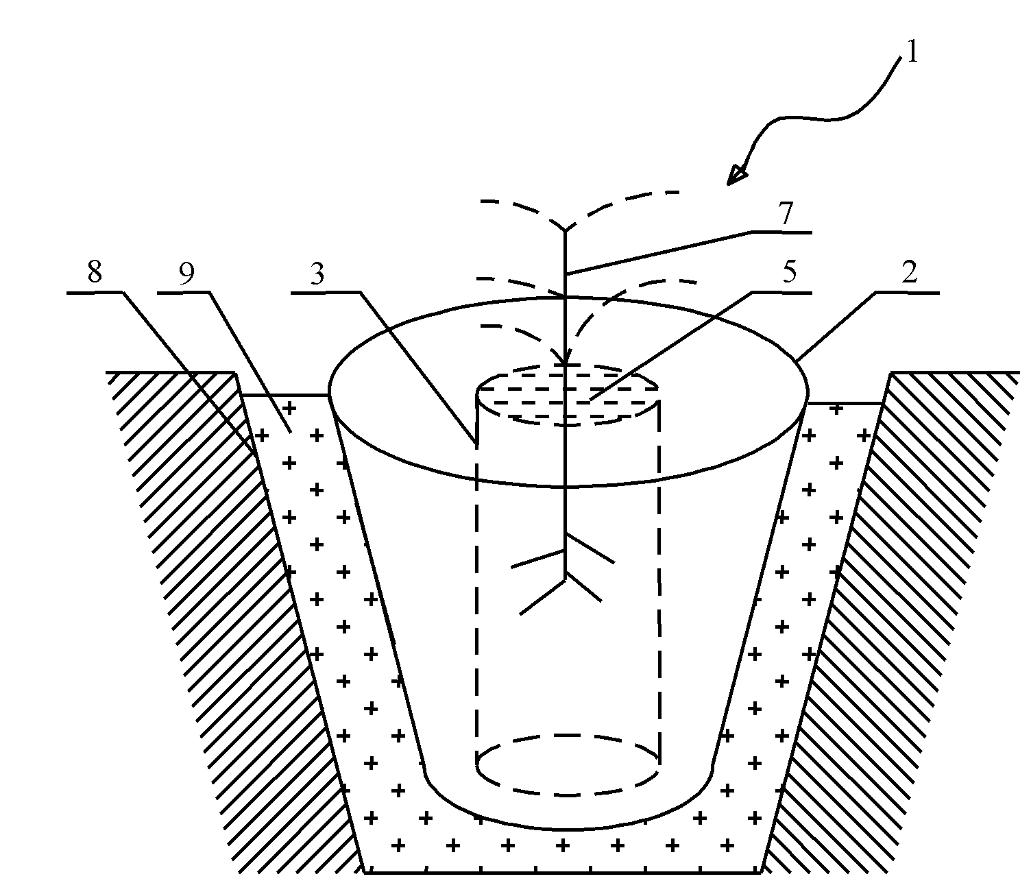 Plant cultivating substrate as well as preparation method and application of same