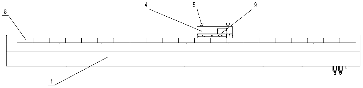 Linear dynamic calibration device