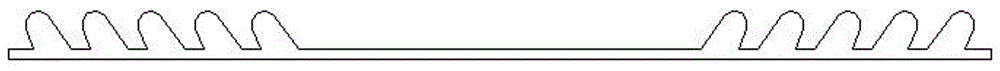 Tooth-shaped heat-conducting silicon rubber and preparation method thereof