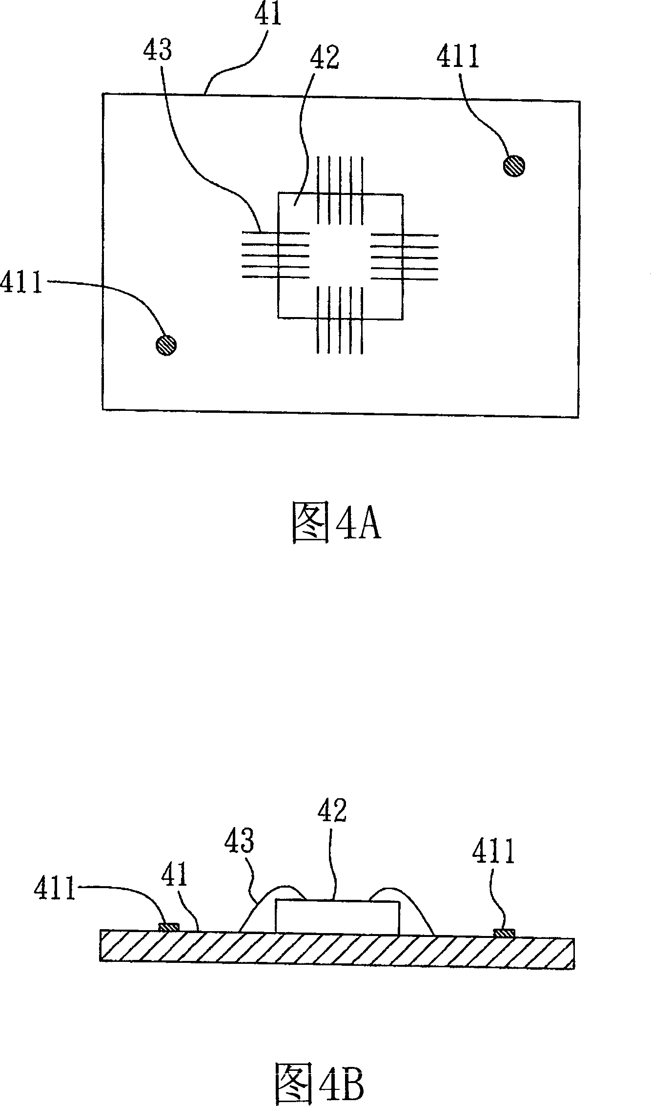 Semiconductor packaging structure and method for making the same