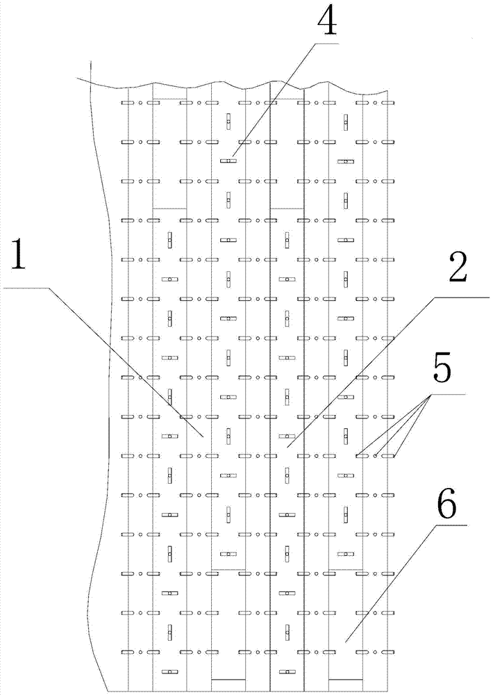 Membrane wall type front and rear arches for large coal-fired boilers