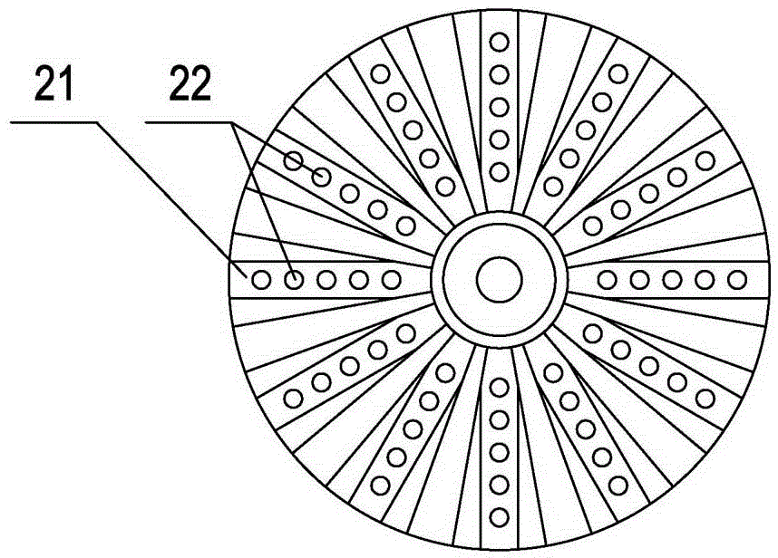 Flow-type circulatory burdening squeezing granulator