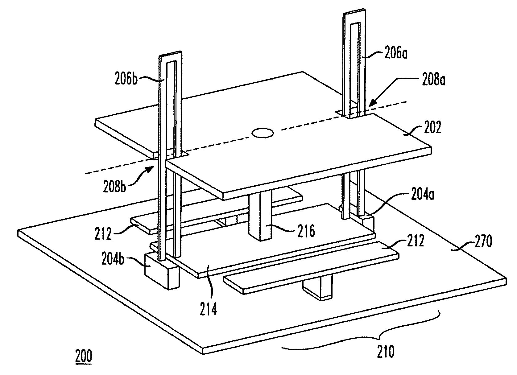 MEMS device for an adaptive optics mirror