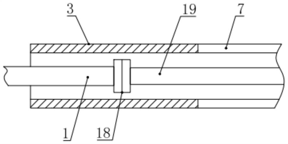 Pipe fitting inner wall flattening and grinding device