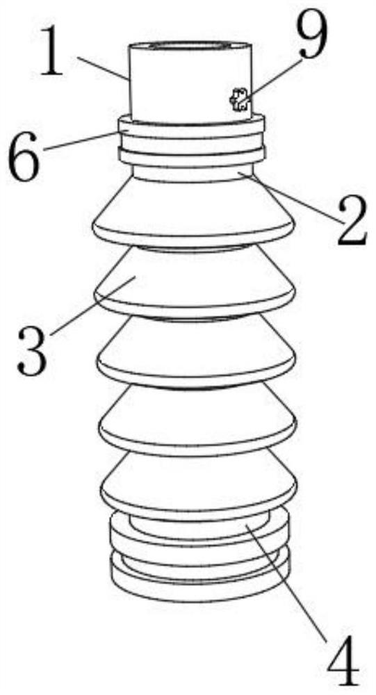 Combined composite suspension insulator