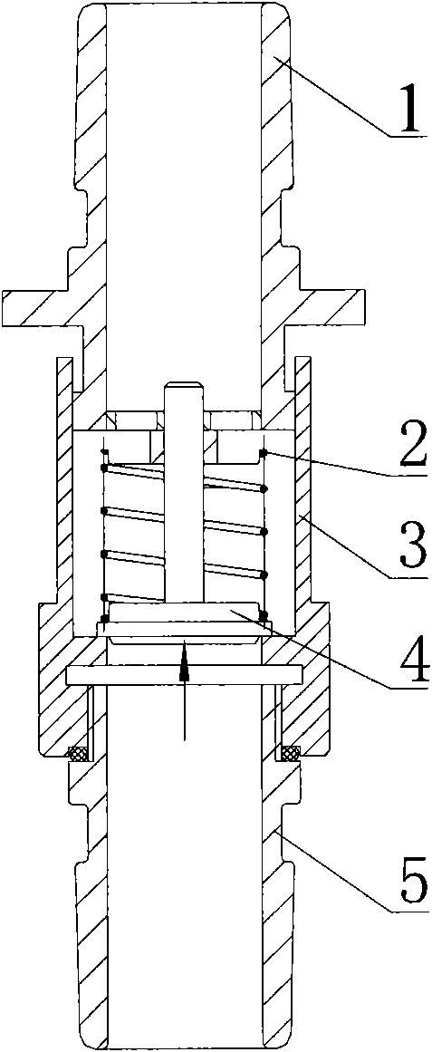 PEEP (positive end expiratory pressure) valve and respirator with same