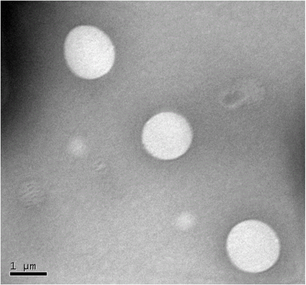 Azoxystrobin nanocapsule with shell-core structure and preparation method thereof