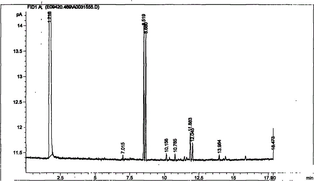 Atmospheric steam sterilizing biological indicator and preparation method thereof