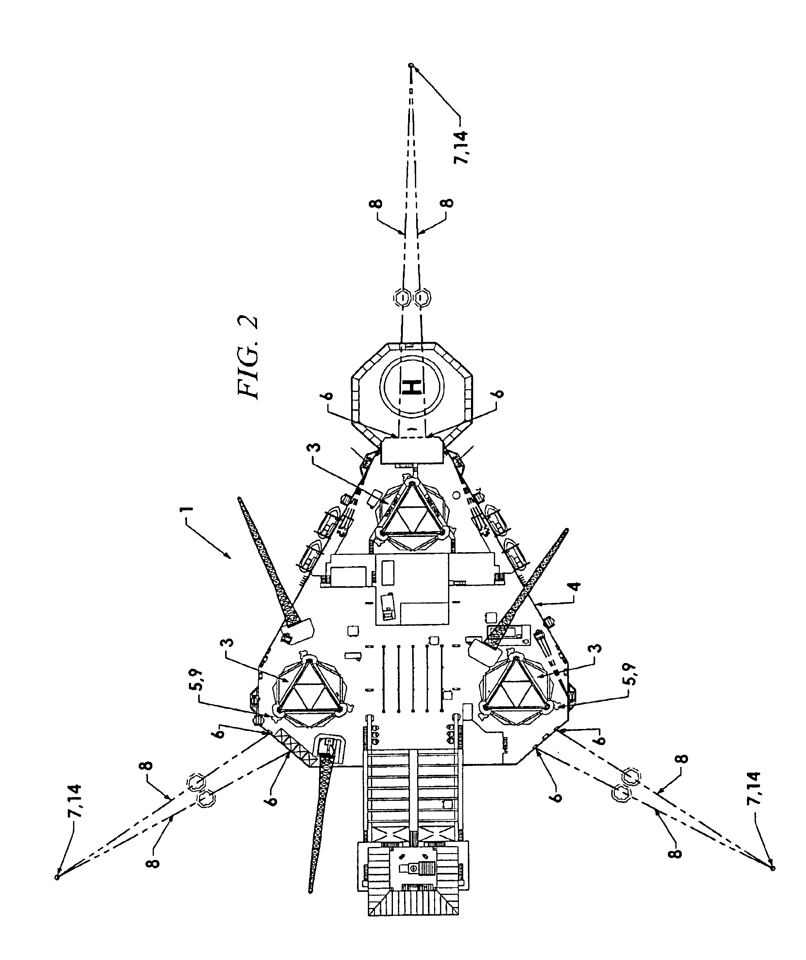 Taut mooring system for jack-up type mobile offshore platforms