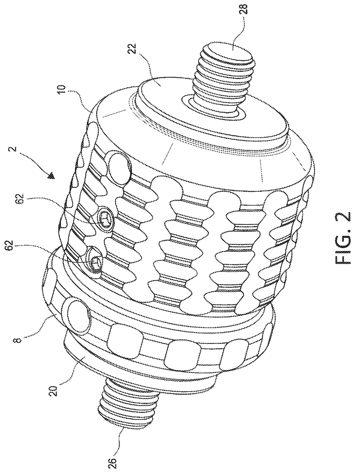 Vibration dampener for archery bow