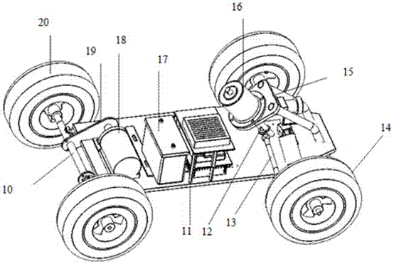 A self-propelled hot fog machine based on wireless video transmission control