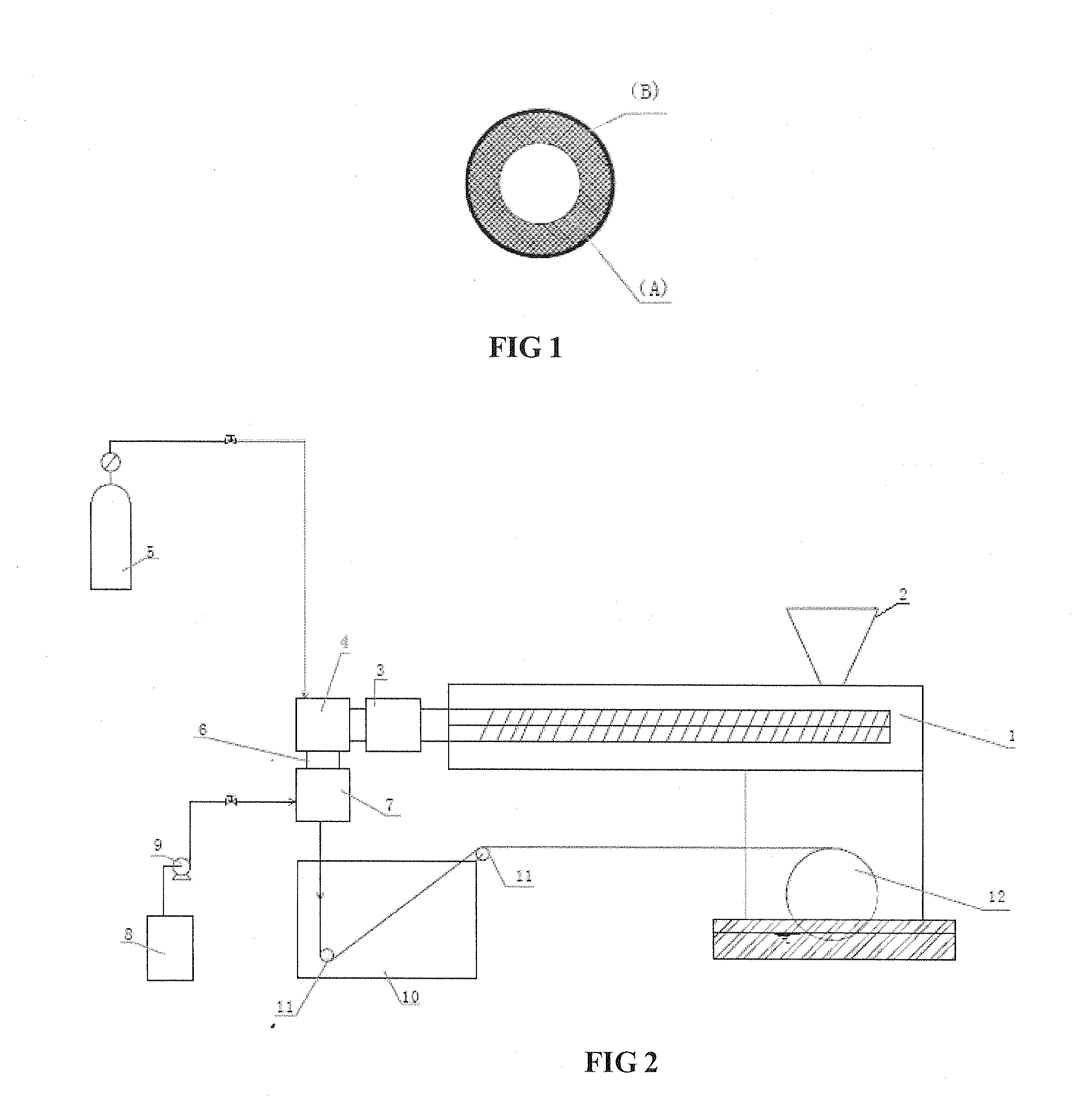 Method for preparing composite multilayer porous hollow membrane and device and product thereof