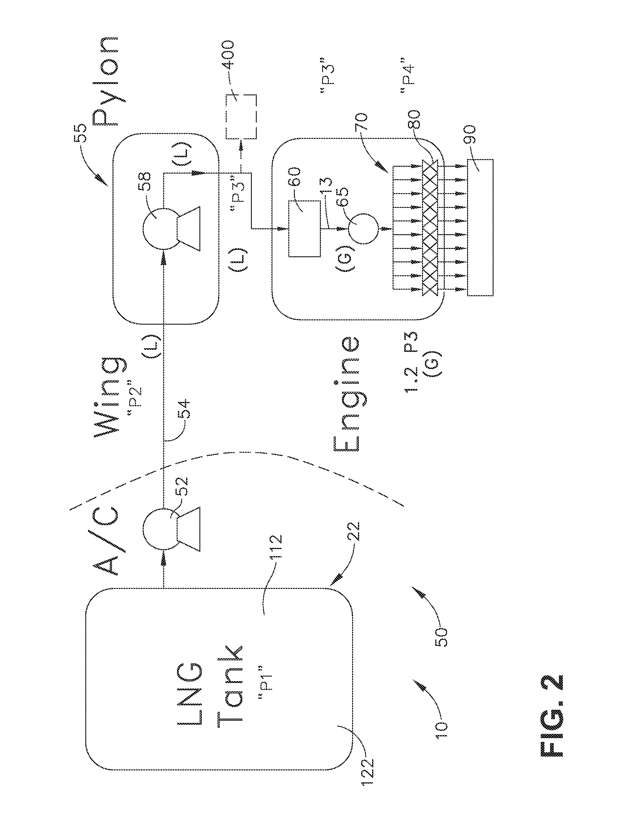 Aircraft and a retrofit cryogenic fuel system