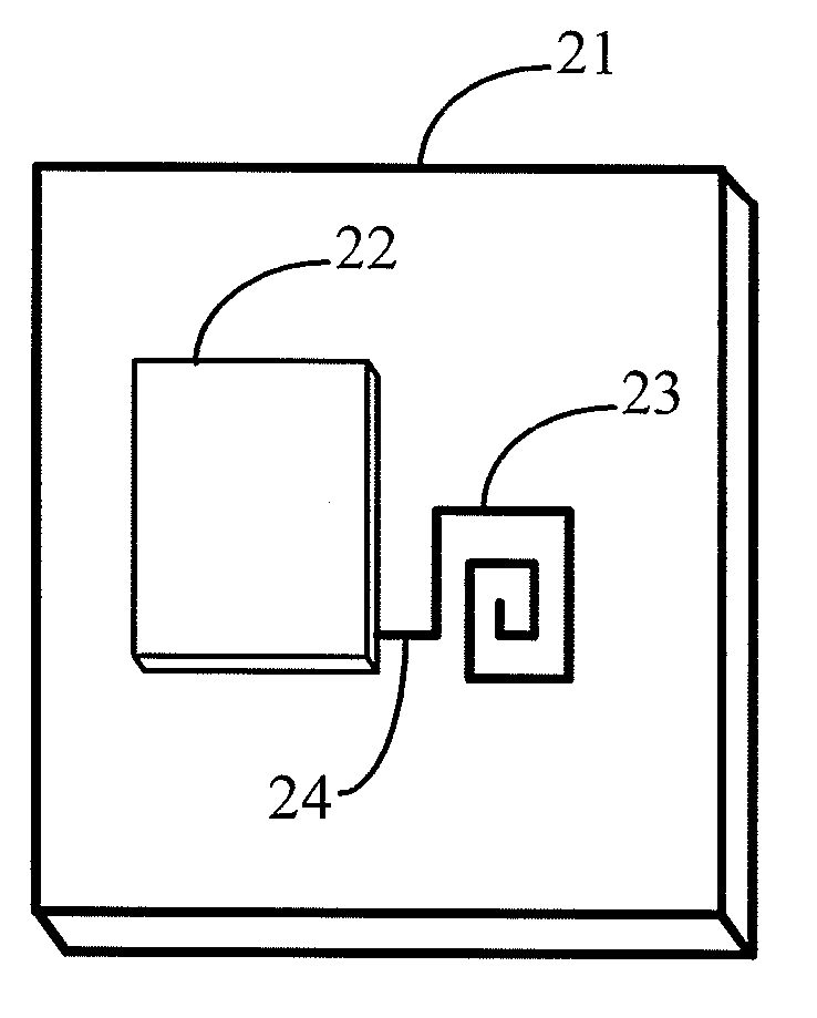 Radio-frequency filter piece packaging structure