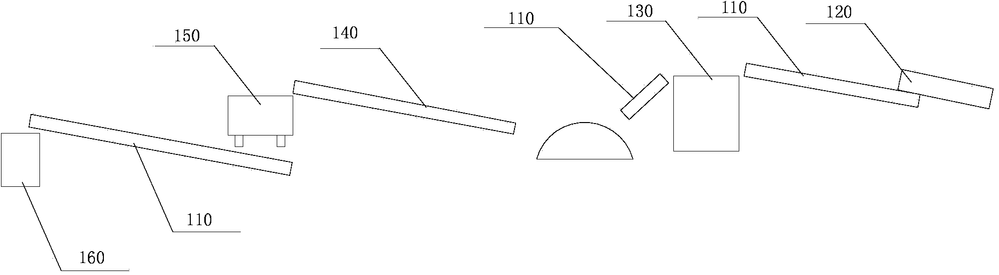 Organic fertilizer production equipment with stirring fermenting device