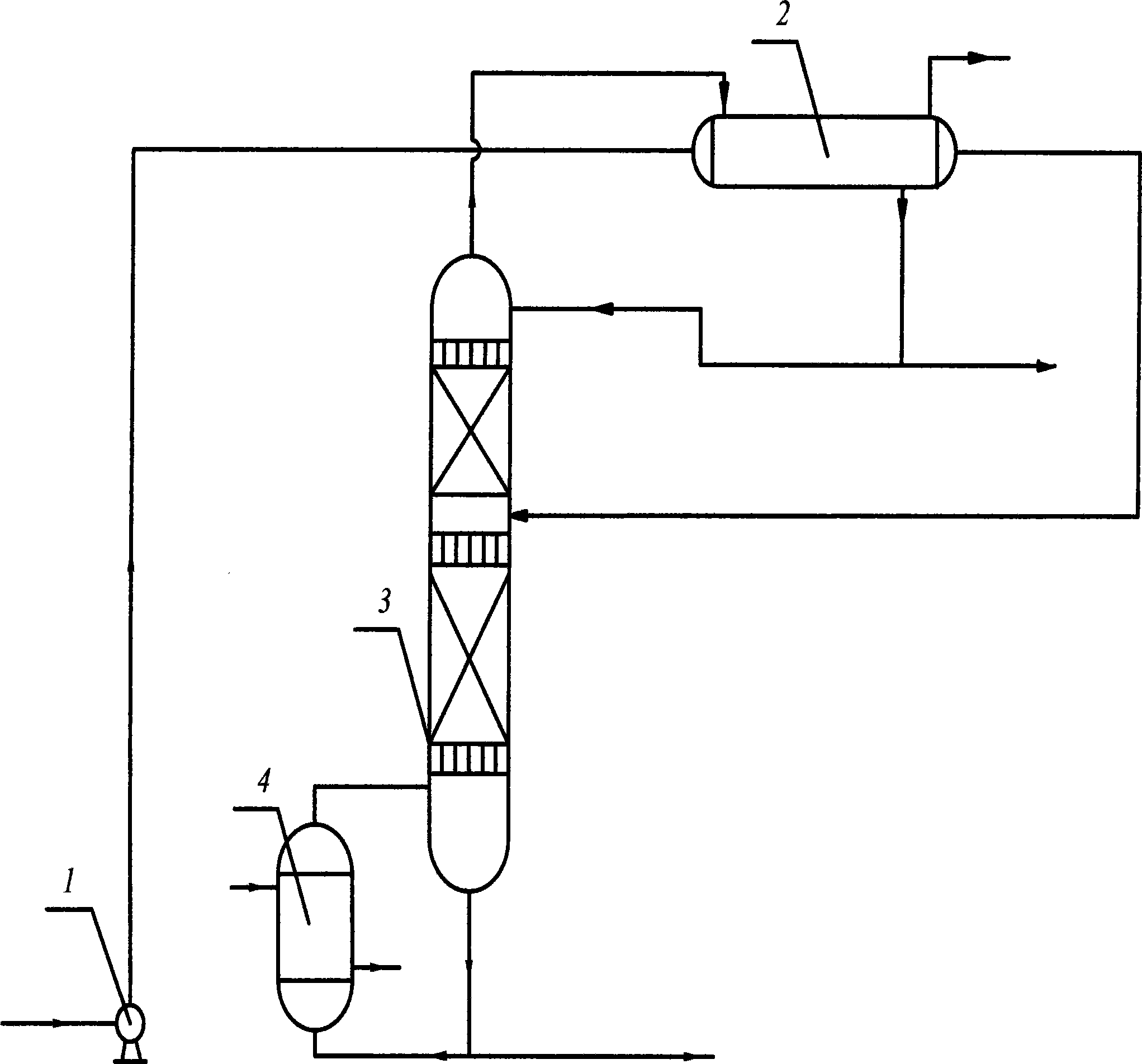 Method for producing high-purity optical isoamylol through decompression and rectification and technical process thereof