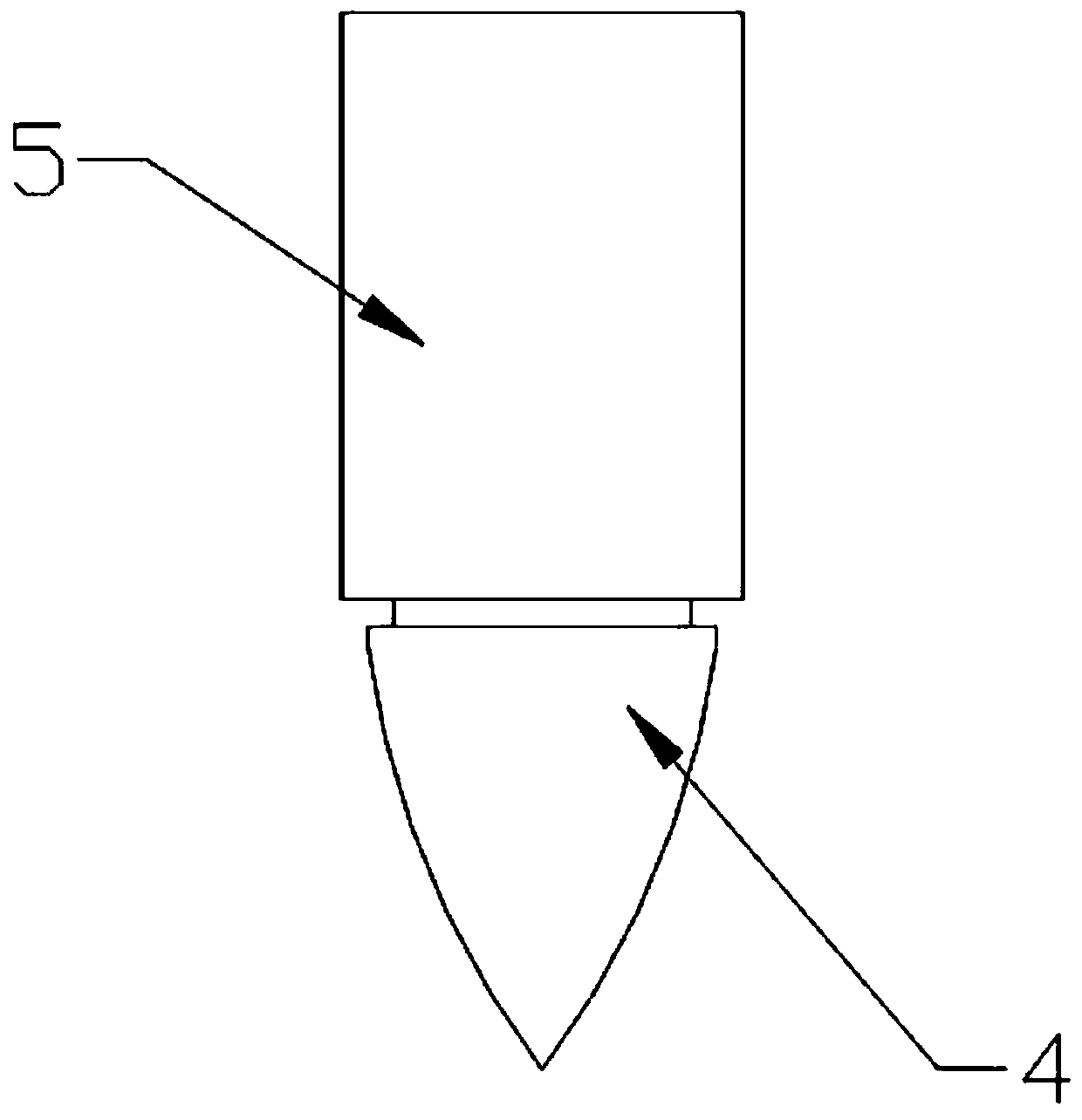 Percutaneous perforating styloid process shortening system