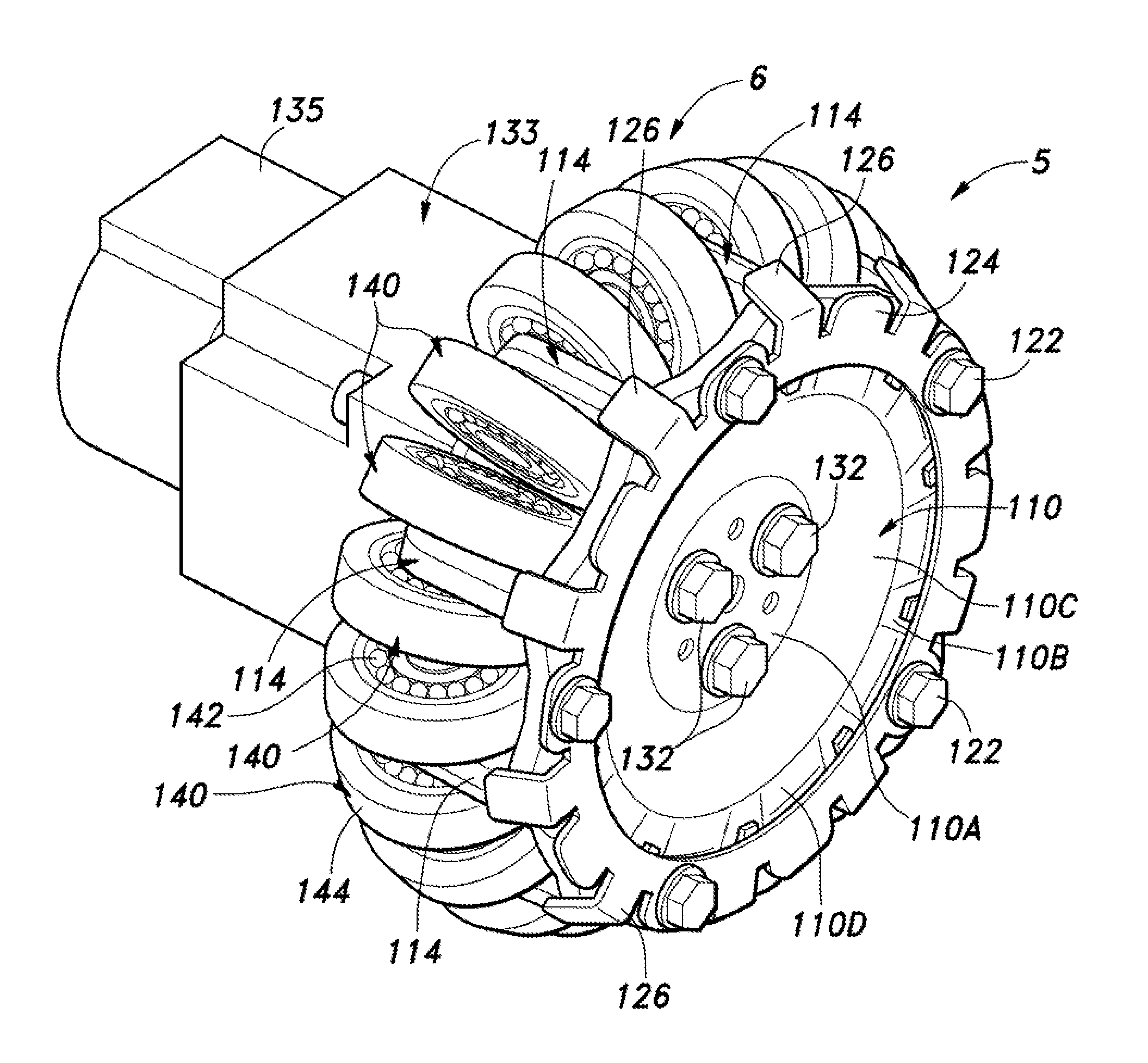 Wheel, wheel device and inverted pendulum type vehicle