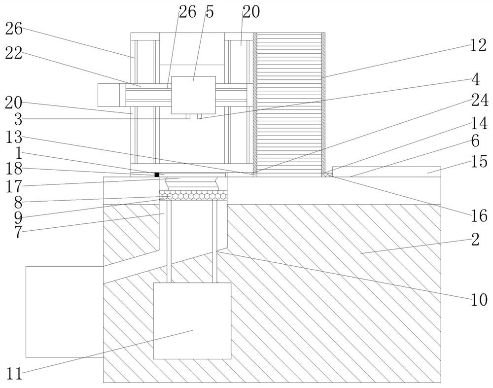 Laser engraving thermal fusion forming 3D printing method and 3D printing equipment