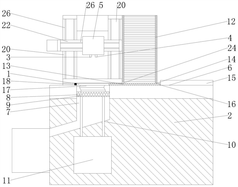 Laser engraving thermal fusion forming 3D printing method and 3D printing equipment