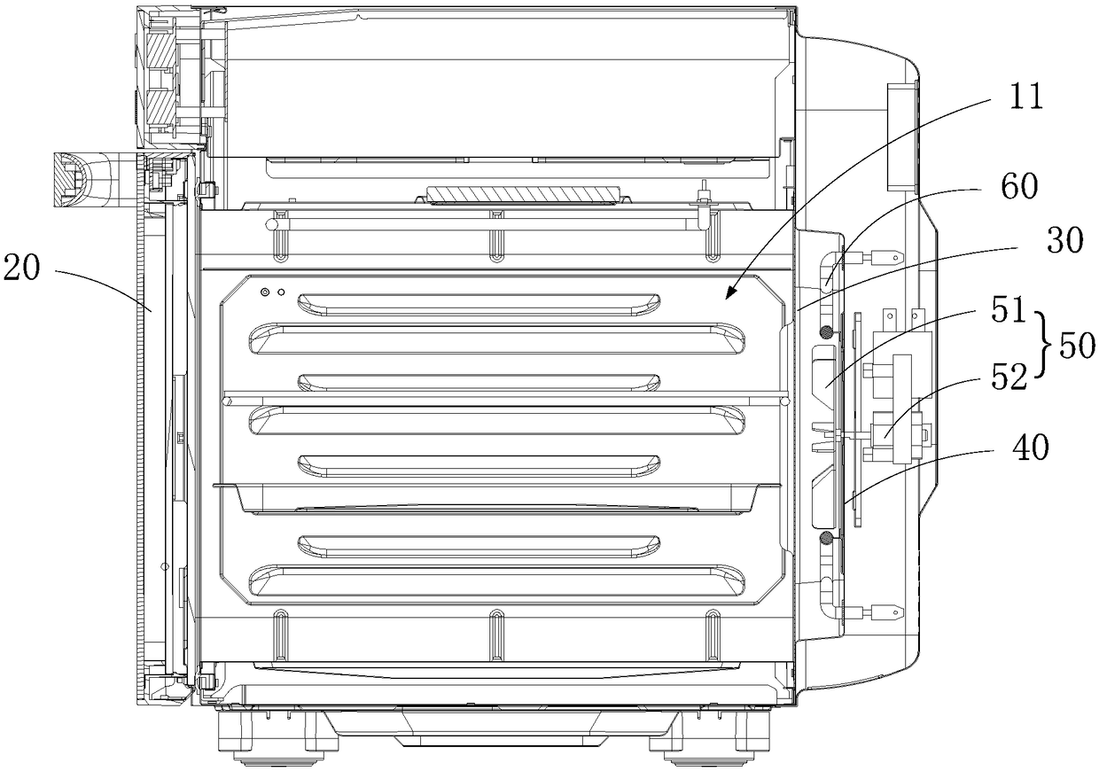 Oven, control method thereof, control device and fan driving device