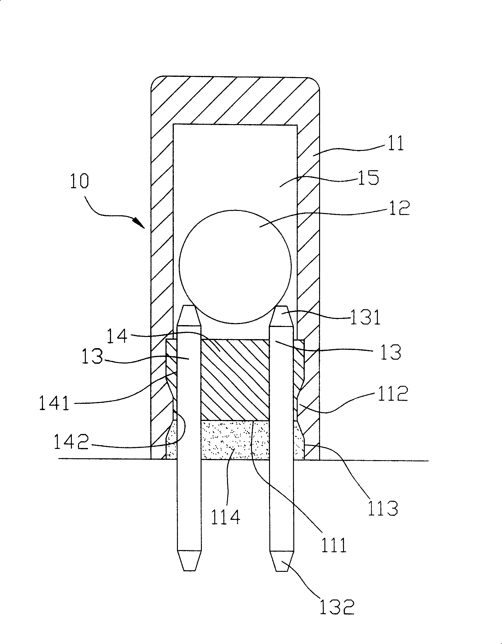 Ball bearing switch and its making method