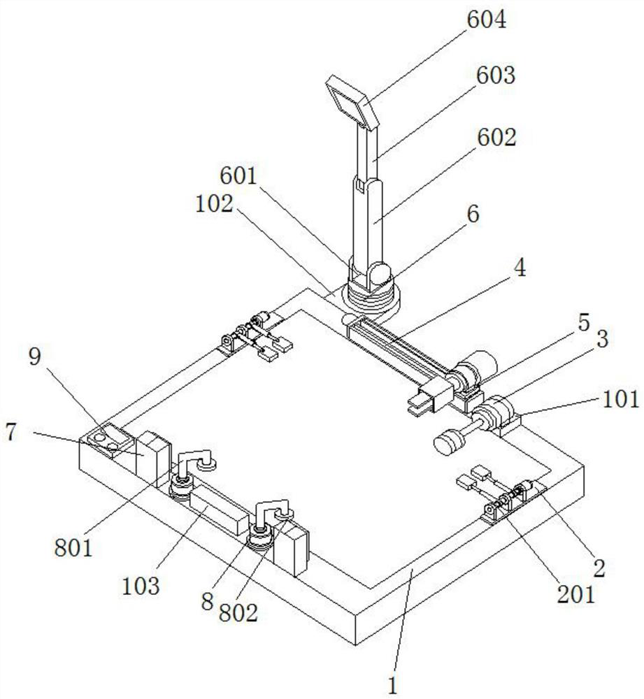 Page turning device based on fuzzy control