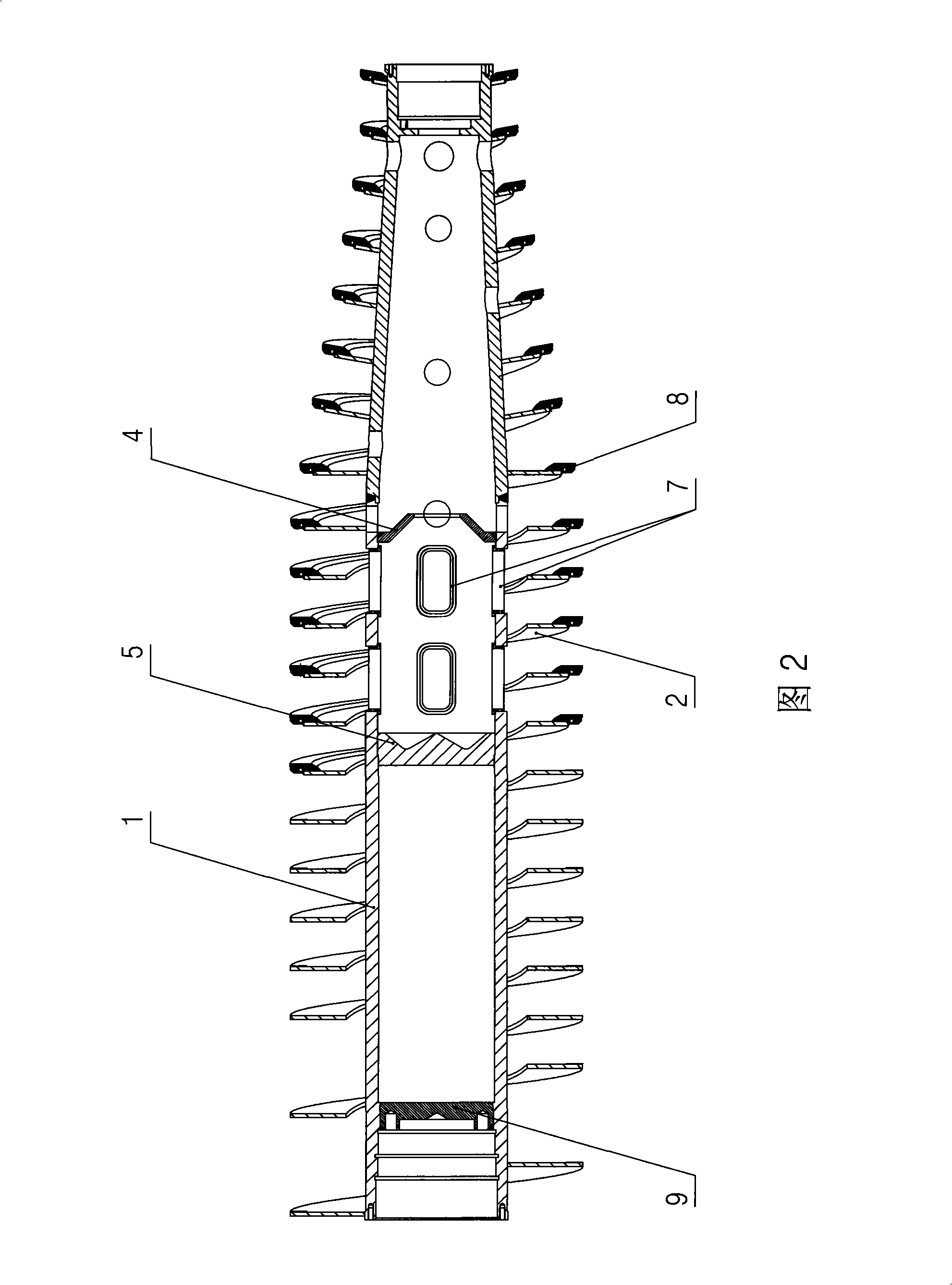 Helical-conveyer centrifugal