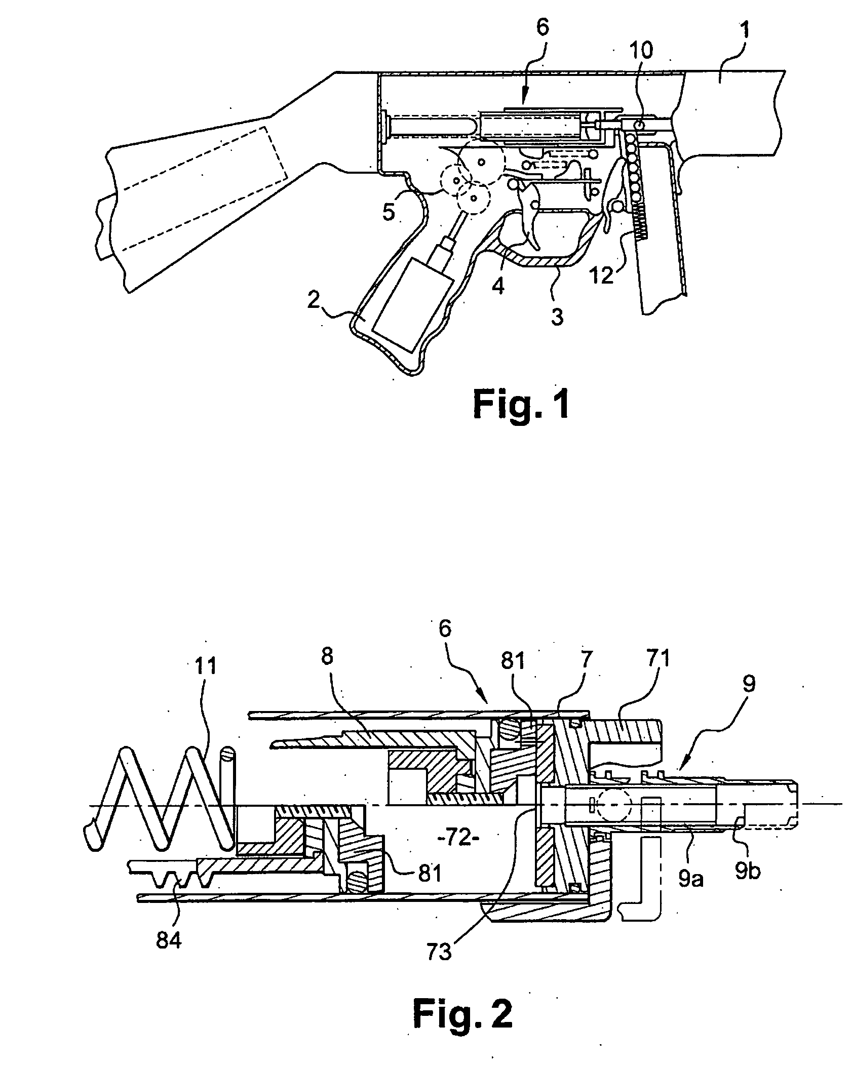 Compressed gas pump for replica weapon