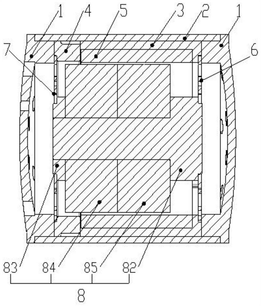 Voice coil vibration and sound player two-in-one motor with high vibration strength